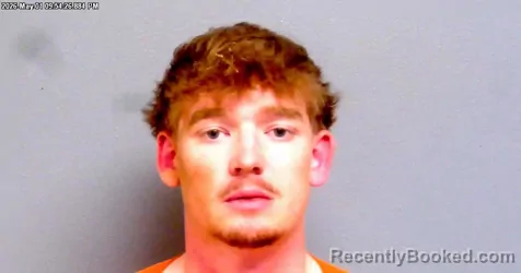 Mugshot of BRADY LANE EARSOM booked in Payne County, Oklahoma on May 1, 2026