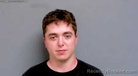 Mugshot of OWEN JAMES ROZEBOOM booked in Payne County, Oklahoma on May 3, 2026