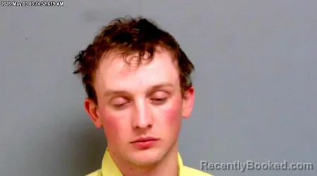 Mugshot of RILEY JOHN HADWIGER booked in Payne County, Oklahoma on May 3, 2026