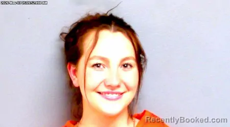 Mugshot of ALLYSON KAY NEWMAN booked in Payne County, Oklahoma on May 3, 2026