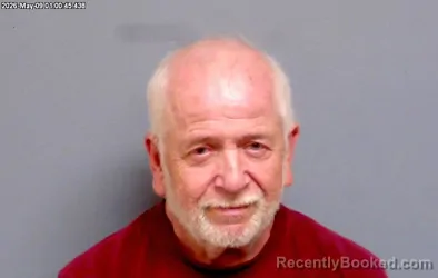 Mugshot of DENNIS KEITH HANCE booked in Payne County, Oklahoma on May 9, 2026