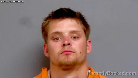 Mugshot of COLTON MICHAEL RUSCO booked in Payne County, Oklahoma on May 9, 2026