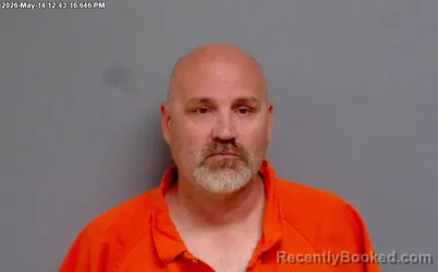 Mugshot of JOSHUA PAUL STANLEY booked in Payne County, Oklahoma on May 14, 2026