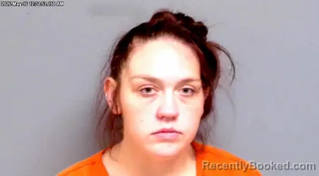Mugshot of COURTNEY BROOKE HAWKINS booked in Payne County, Oklahoma on May 16, 2026