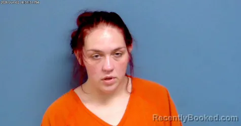 Mugshot of COURTNEY BROOKE HAWKINS booked in Payne County, Oklahoma on June 2, 2026