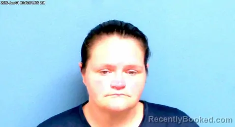 Mugshot of BRANDY FELICIA KUEBEL booked in Payne County, Oklahoma on June 4, 2026