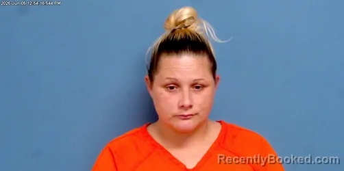 Mugshot of ASHLEY MARIE BUCHANAN booked in Payne County, Oklahoma on June 5, 2026