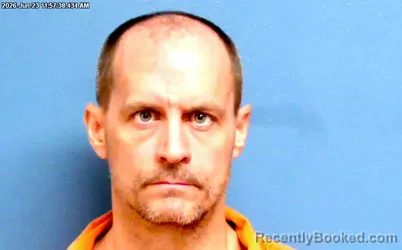 Mugshot of BRANDON JOELL DYLEWSKI booked in Payne County, Oklahoma on June 23, 2026