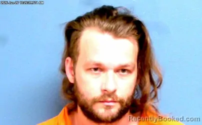 Mugshot of WADE AARON DEATHRAGE booked in Payne County, Oklahoma on June 26, 2026
