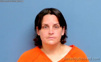 Mugshot of BRITTANY NICOLE POPLIN booked in Payne County, Oklahoma on June 29, 2026