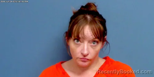 Mugshot of RACHEL DAWN GRAHAM booked in Payne County, Oklahoma on June 29, 2026