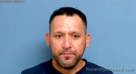 Mugshot of PEDRO HUERTA-SAENZ booked in Payne County, Oklahoma on June 30, 2026