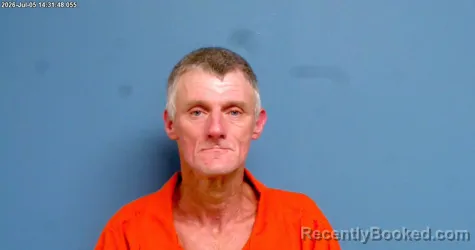 Mugshot of CLARENCE MICHAEL SCHOOLCRAFT booked in Payne County, Oklahoma on July 5, 2026