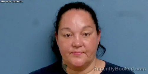 Mugshot of ANGELA NICOLE WINFIELD booked in Payne County, Oklahoma on July 6, 2026