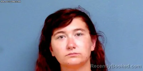 Mugshot of SHYANN ALEXIS ARSENAULT booked in Payne County, Oklahoma on July 12, 2026