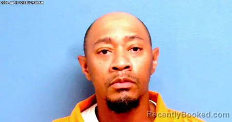 Mugshot of DEJUAN ANDRE BELL booked in Payne County, Oklahoma on July 12, 2026