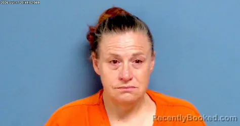 Mugshot of TRANYA KAY POOLE booked in Payne County, Oklahoma on July 17, 2026