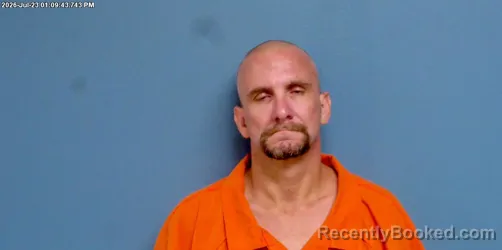 Mugshot of WILLIAM LEE BROWN booked in Payne County, Oklahoma on July 23, 2026
