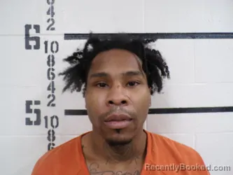 Mugshot of TREYVOUGHN DEMOND SHOMO booked in Pittsburg County, Oklahoma on April 1, 2026