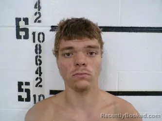 Mugshot of Bryson Matthew Herrington booked in Pittsburg County, Oklahoma on August 23, 2026