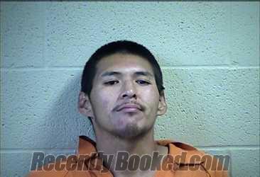 Booking photo from Pottawatomie County, Oklahoma