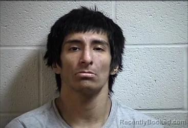 Mugshot of DERRICK JAMES THORPE booked in Pottawatomie County, Oklahoma on March 5, 2026