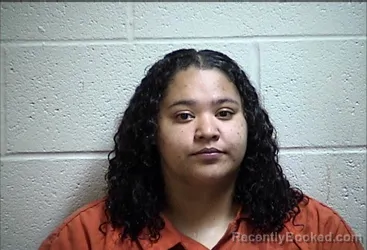 Mugshot of MAHAYLIA ANGEL HARGE booked in Pottawatomie County, Oklahoma on March 17, 2026