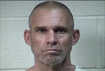 Mugshot of BRAD DOUGLAS BURNS booked in Pottawatomie County, Oklahoma on March 18, 2026