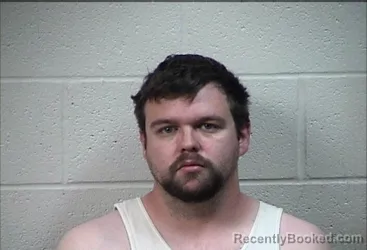 Mugshot of NICOLAS EUGENE JONES booked in Pottawatomie County, Oklahoma on March 20, 2026