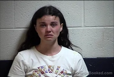 Mugshot of BRINKLEE DAWN SPURGIN booked in Pottawatomie County, Oklahoma on March 22, 2026