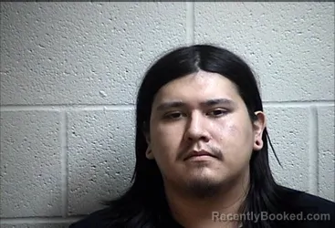 Mugshot of DAYLAN LASHON PRIMEAUX booked in Pottawatomie County, Oklahoma on March 23, 2026