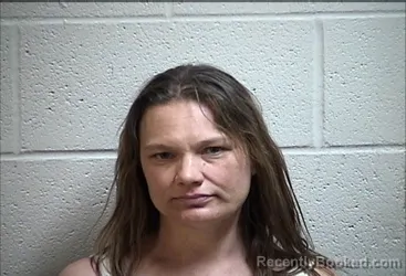 Mugshot of BRANDY TAGG booked in Pottawatomie County, Oklahoma on March 24, 2026