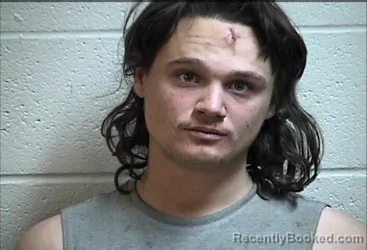 Mugshot of PARKER LEE GLASS booked in Pottawatomie County, Oklahoma on March 27, 2026