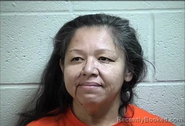 Mugshot of NANCY MARIE POAUTY booked in Pottawatomie County, Oklahoma on March 27, 2026