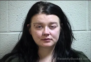 Mugshot of MARISSA LEE FRAZIER booked in Pottawatomie County, Oklahoma on March 28, 2026