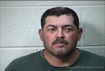 Mugshot of MIGUEL ANGEL GALVAN-CORTES booked in Pottawatomie County, Oklahoma on March 28, 2026