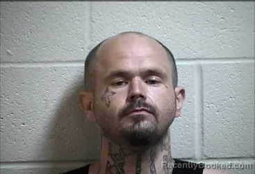 Mugshot of KEVIN ANDREW BALENTINE booked in Pottawatomie County, Oklahoma on March 29, 2026