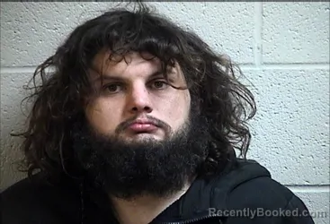 Mugshot of JOHN GARRETH GIBSON booked in Pottawatomie County, Oklahoma on March 31, 2026