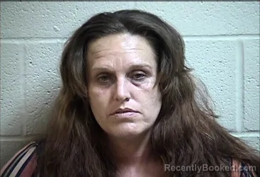 Mugshot of AMANDA GAIL TOW booked in Pottawatomie County, Oklahoma on March 31, 2026