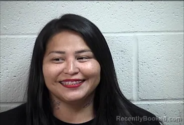 Mugshot of KAYCI GARCIA booked in Pottawatomie County, Oklahoma on April 3, 2026