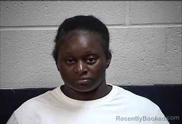 Mugshot of KENANA RENE SAMUELS booked in Pottawatomie County, Oklahoma on April 10, 2026