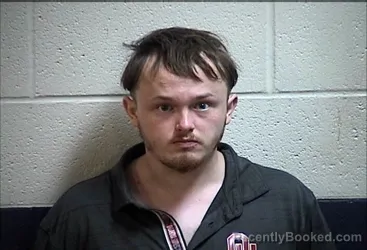 Mugshot of HUNTER ISAIAH CAMPBELL booked in Pottawatomie County, Oklahoma on May 7, 2026