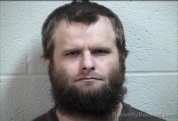 Mugshot of BRADLEY ERIC BERRY booked in Pottawatomie County, Oklahoma on May 14, 2026