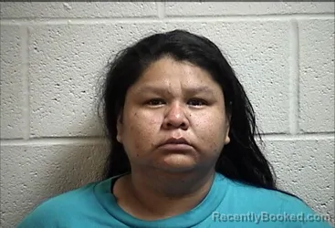 Mugshot of CHEYENNE HUMMINGBIRD KASKASKE booked in Pottawatomie County, Oklahoma on May 19, 2026