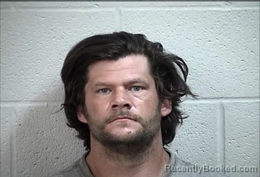 Mugshot of TRAVIS JOHN JOHNSON booked in Pottawatomie County, Oklahoma on May 20, 2026
