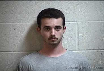 Mugshot of GARRETT RAY GIBSON booked in Pottawatomie County, Oklahoma on May 24, 2026