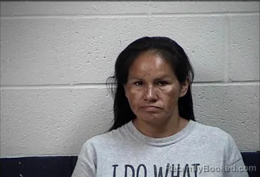 Mugshot of OLIVIA SUE HARJO booked in Pottawatomie County, Oklahoma on June 4, 2026