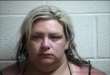 Mugshot of ERRYN DENAE BLANCHARD booked in Pottawatomie County, Oklahoma on June 17, 2026