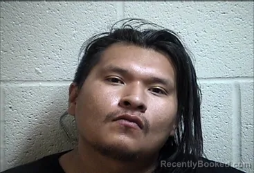Mugshot of KYLE ALEX WHITESKUNK booked in Pottawatomie County, Oklahoma on June 19, 2026