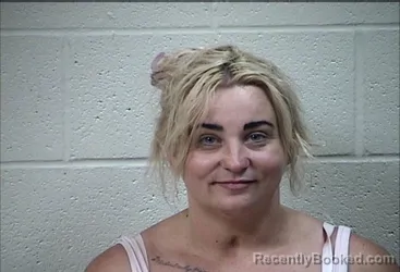 Mugshot of STACY MARIE ARPOIKA booked in Pottawatomie County, Oklahoma on July 3, 2026
